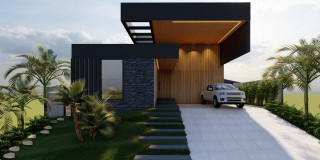Casa mobiliada com 4 suítes, piscina e lazer completo – Alphaville - Foto 1 de 15