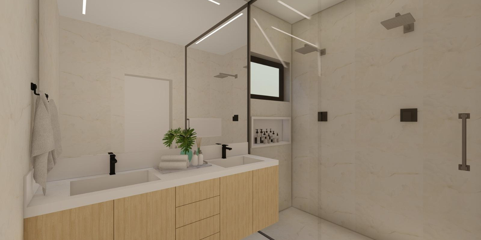 Casa mobiliada com 4 suítes, piscina e lazer completo – Alphaville - Foto 9 de 15